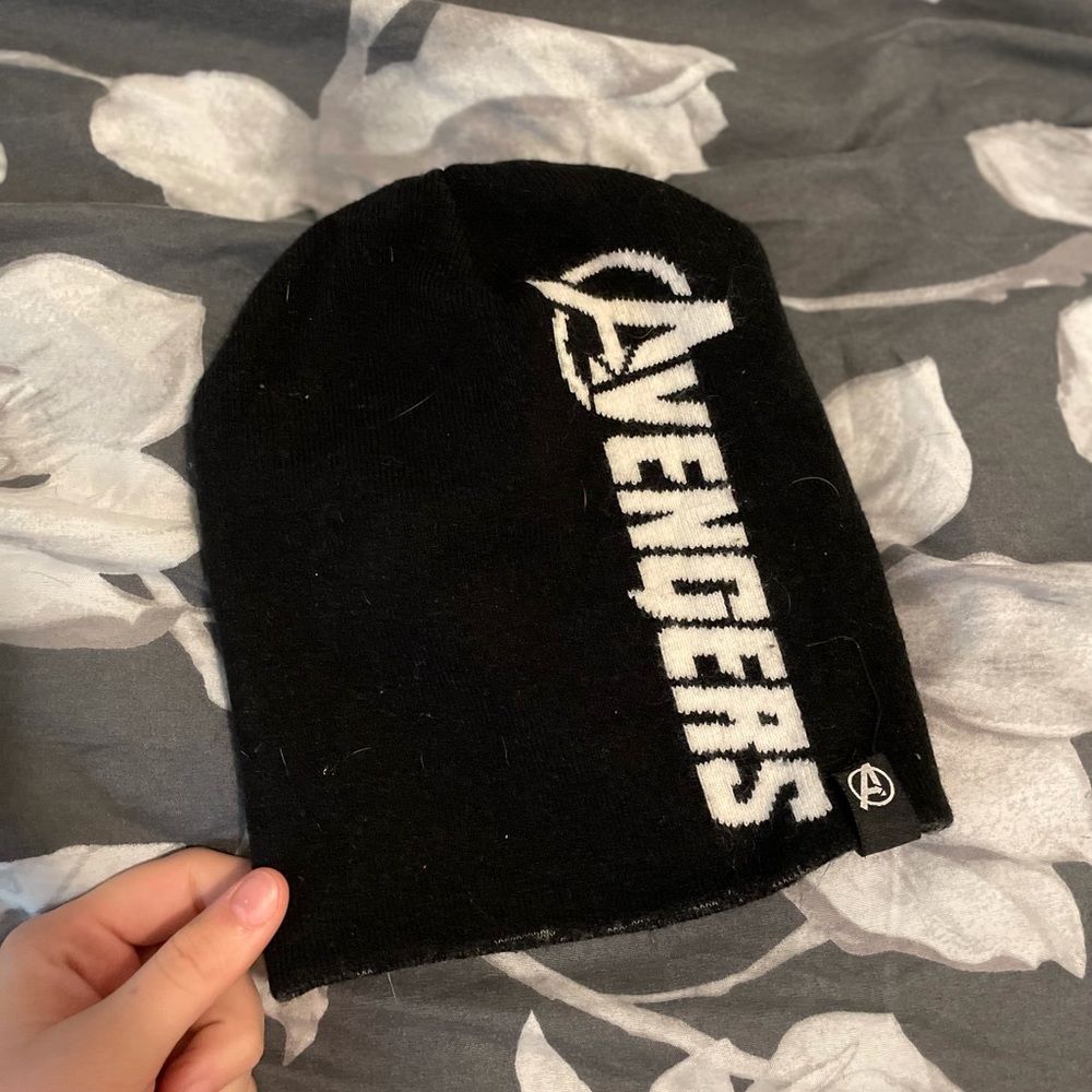 reversible avengers beanie
